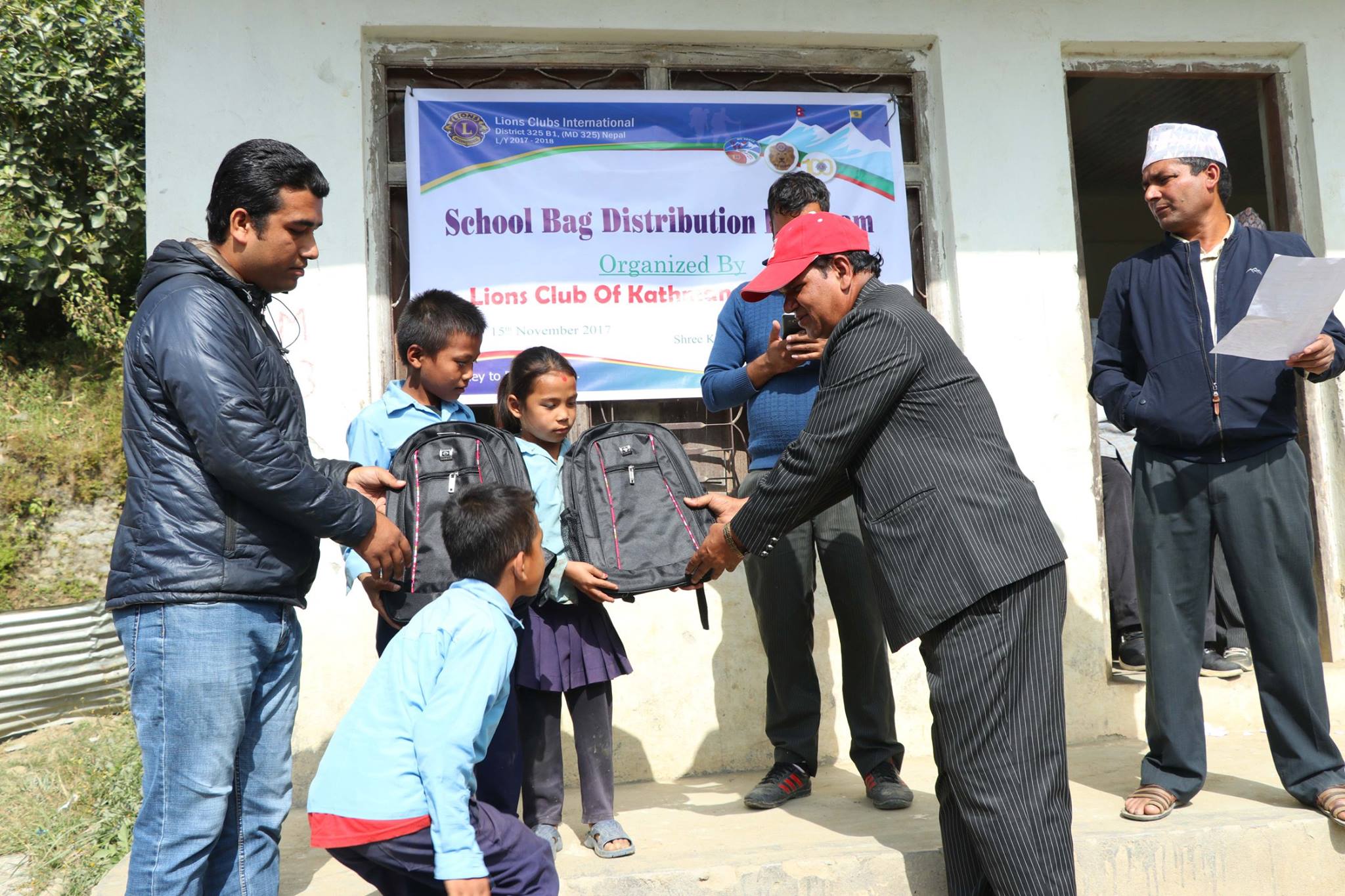 School Bag Distribution